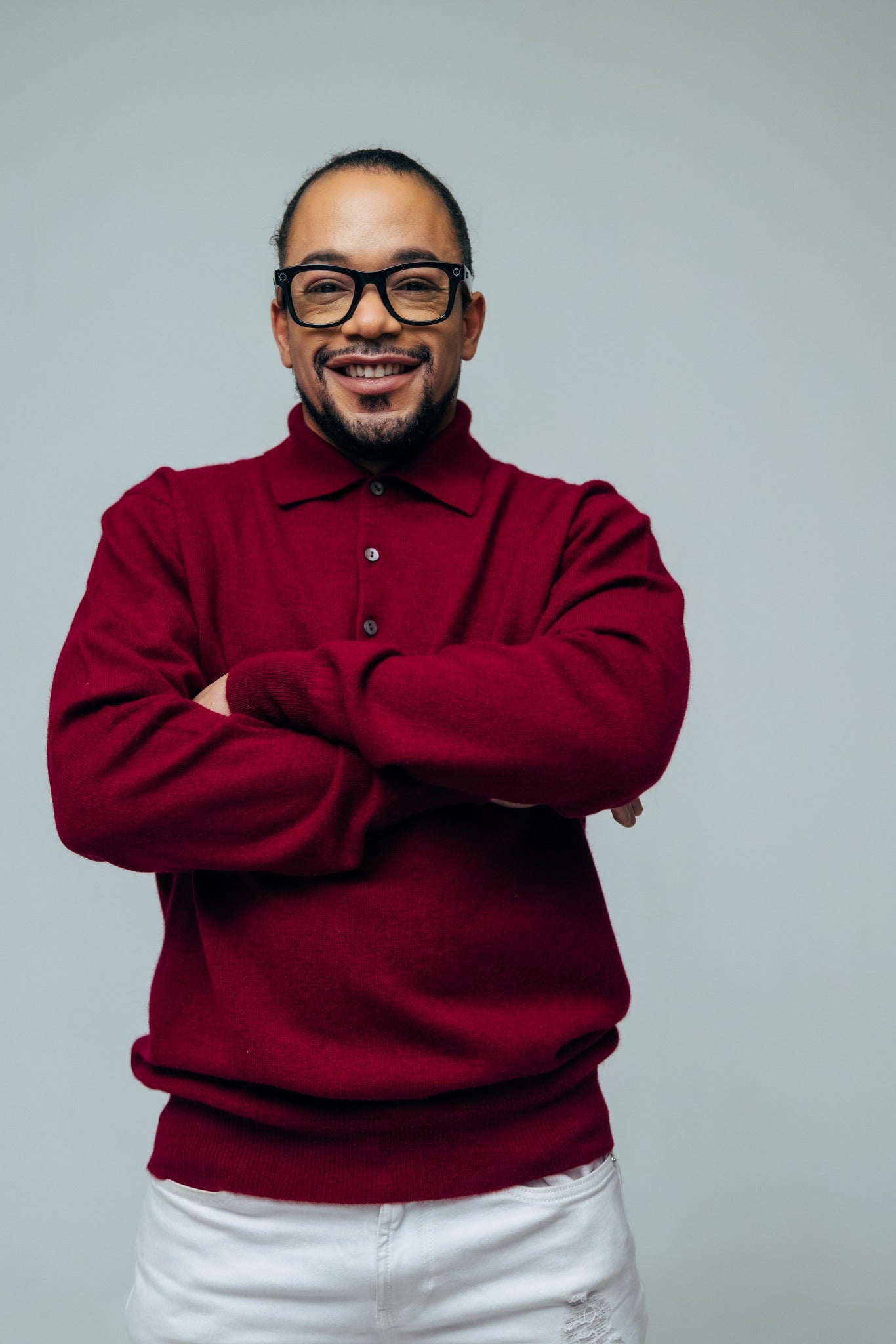 버튼 폴로 셔츠